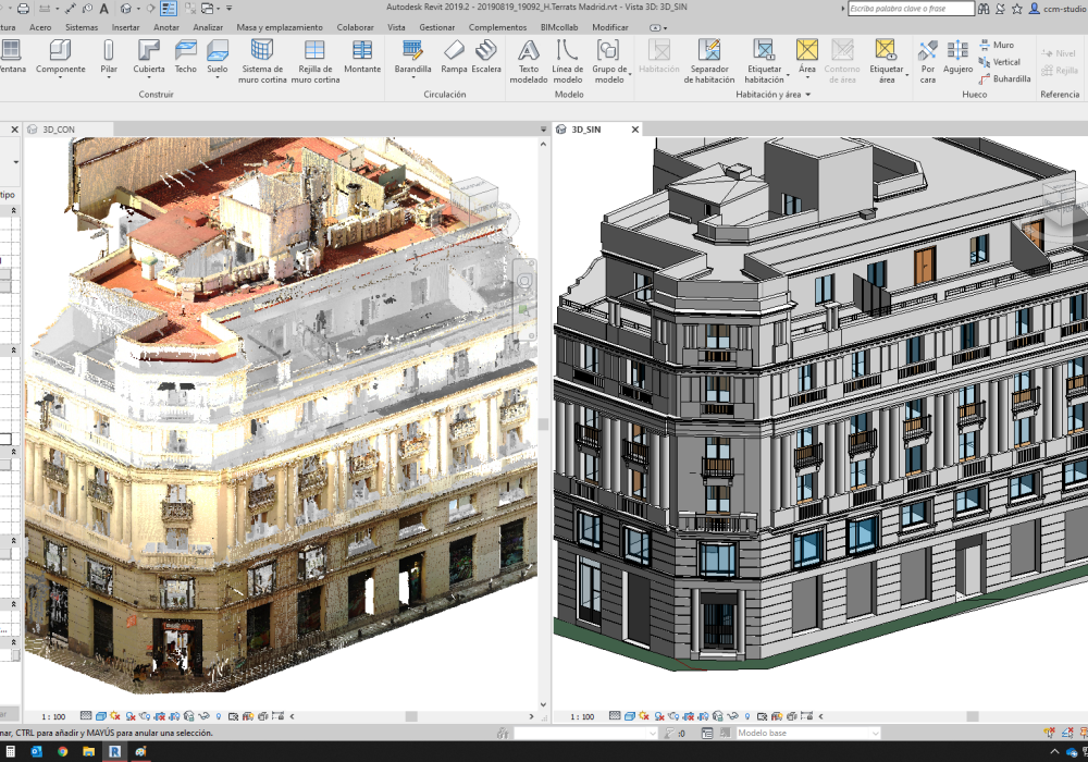 Edificio Madrid Comparativa